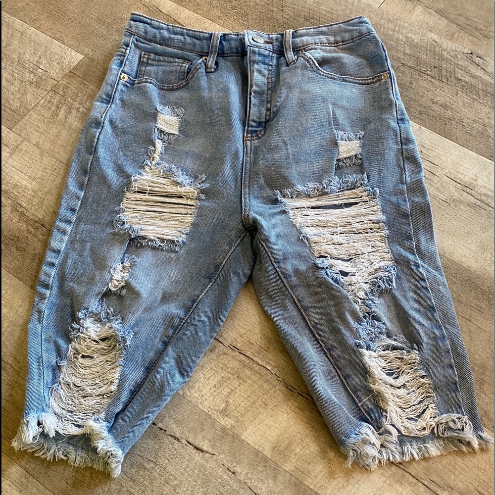 wild fable ripped shorts
